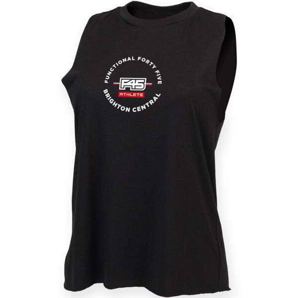 F45  - Ladies High Neck Vest Thumbnail